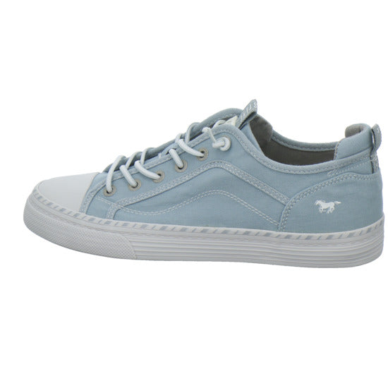 Mustang Schnürhalbschuhe Hellblau - 360° Ansicht