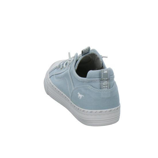 Mustang Schnürhalbschuhe Hellblau - 360° Ansicht