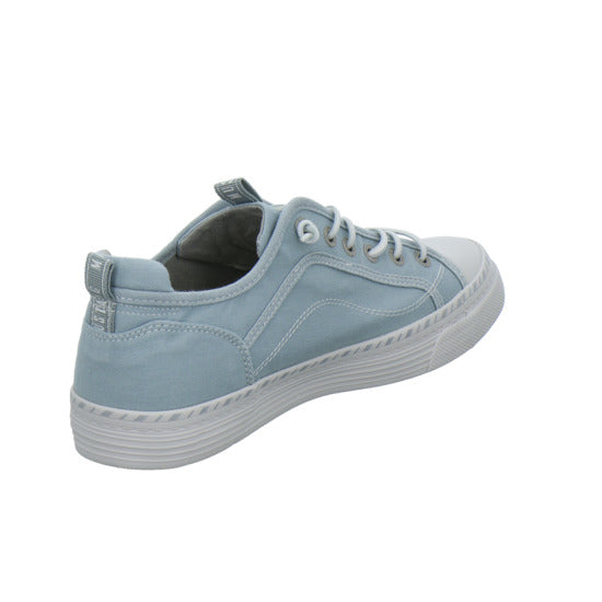 Mustang Schnürhalbschuhe Hellblau - 360° Ansicht