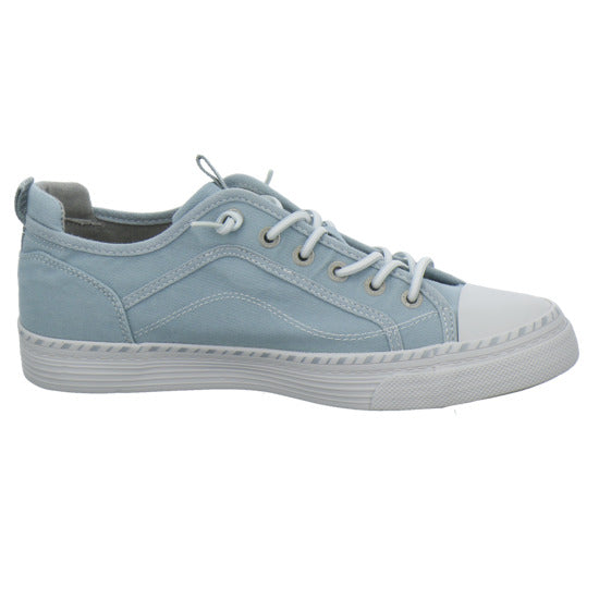 Mustang Schnürhalbschuhe Hellblau - 360° Ansicht