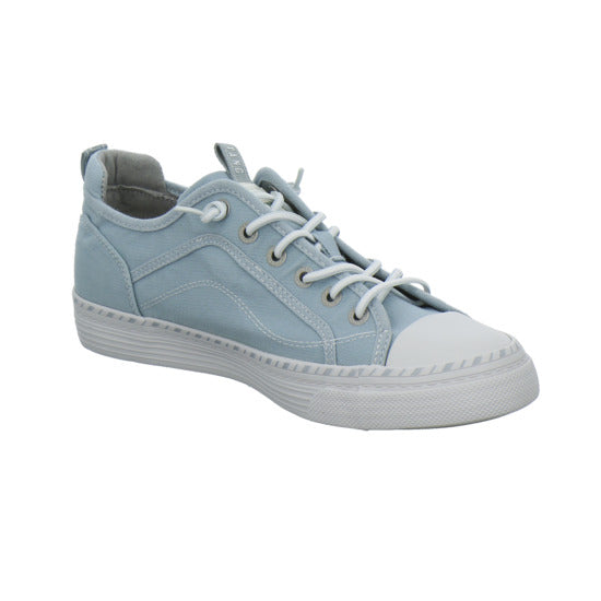 Mustang Schnürhalbschuhe Hellblau - 360° Ansicht