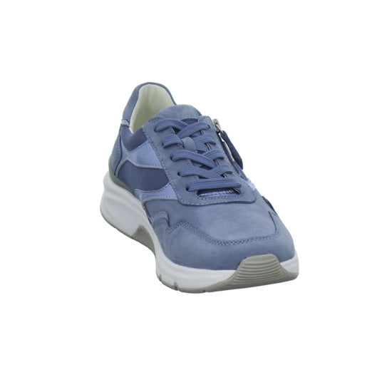 Gabor Comfort Rolling Soft Schnürhalbschuhe Hellblau - 360° Ansicht