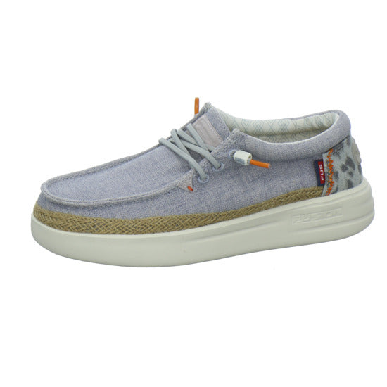 Fusion Schnürhalbschuhe Hellblau