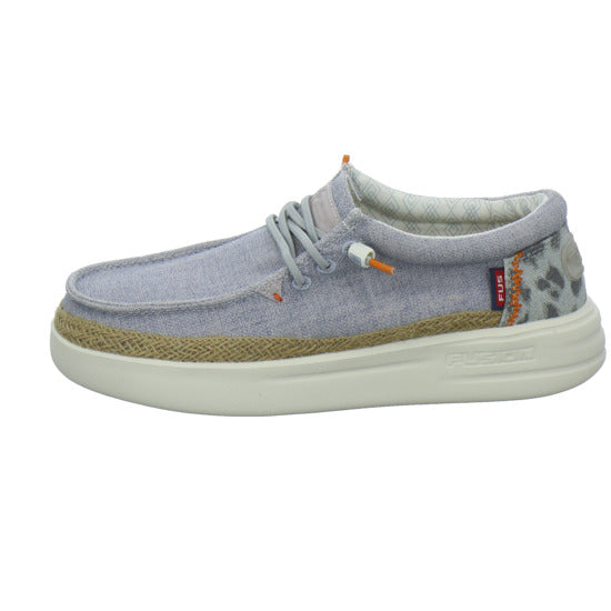 Fusion Schnürhalbschuhe Hellblau