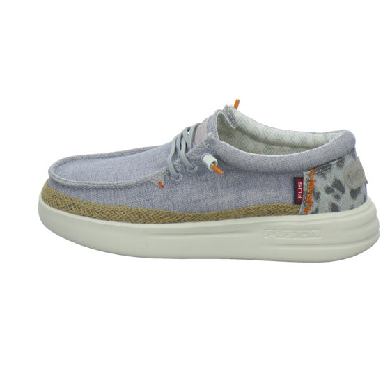 Fusion Schnürhalbschuhe Hellblau