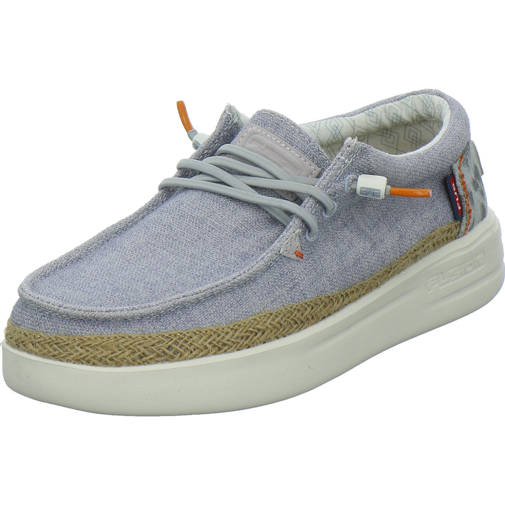 Fusion Schnürhalbschuhe Hellblau