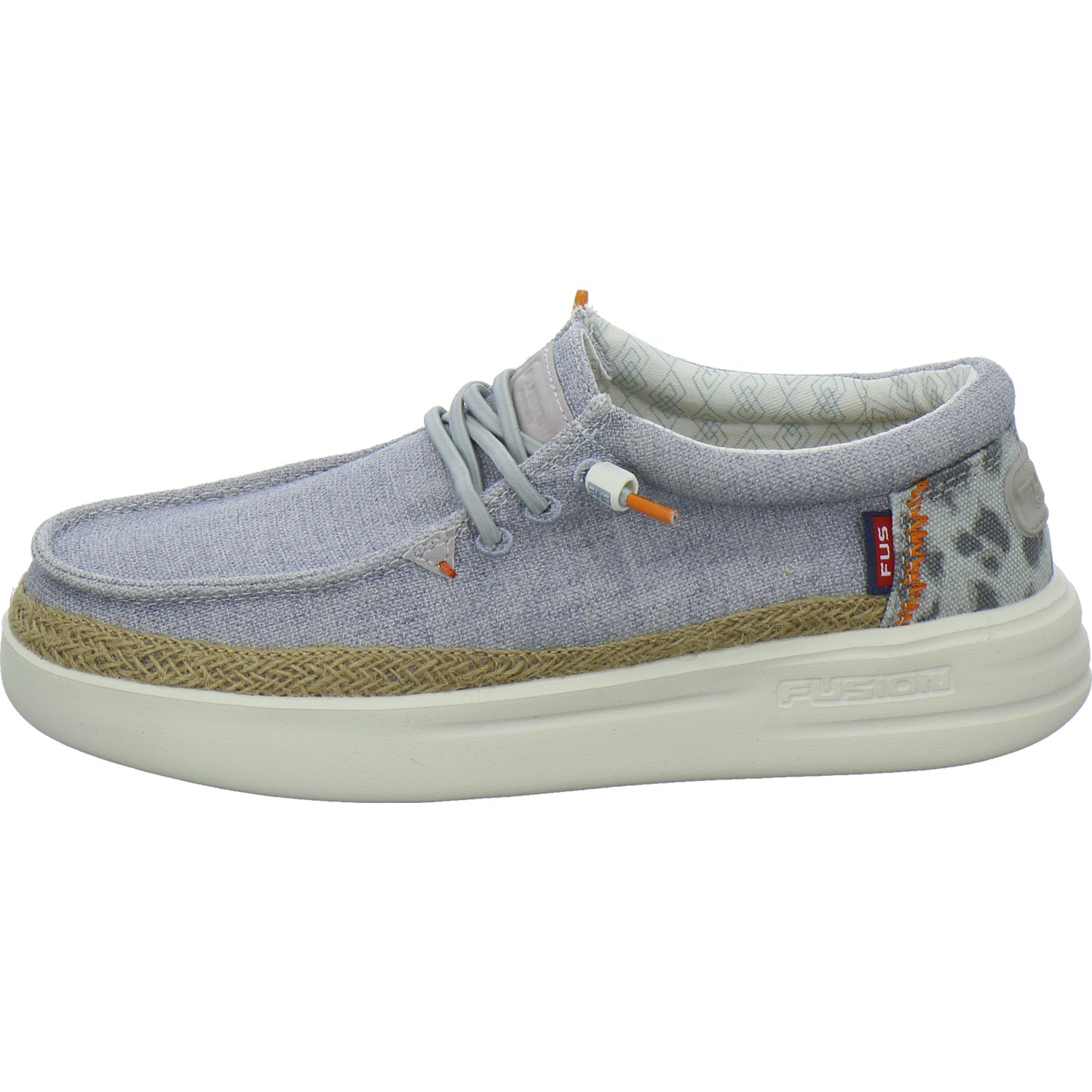 Fusion Schnürhalbschuhe Hellblau