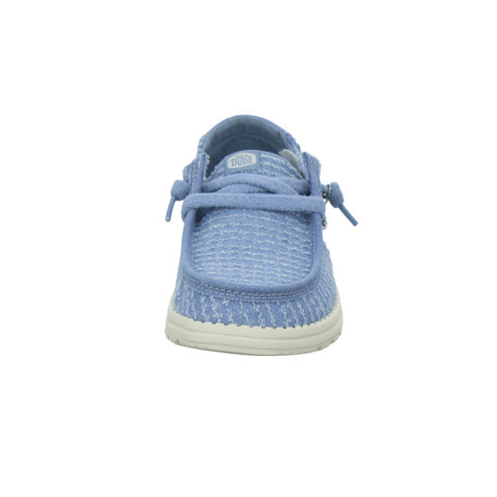 Hey Dude Sneaker Damen Wendy Frayed Hellblau