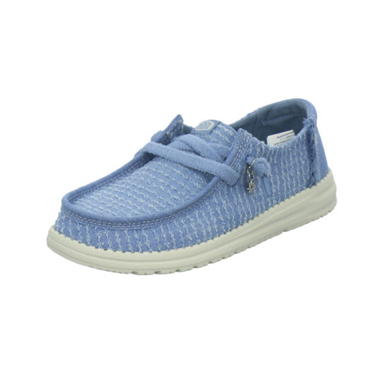 Hey Dude Sneaker Damen Wendy Frayed Hellblau