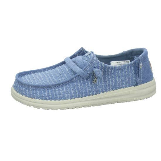 Hey Dude Sneaker Damen Wendy Frayed Hellblau