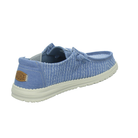 Hey Dude Sneaker Damen Wendy Frayed Hellblau