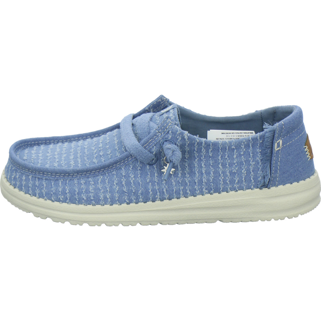 Hey Dude Sneaker Damen Wendy Frayed Hellblau
