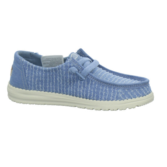 Hey Dude Sneaker Damen Wendy Frayed Hellblau