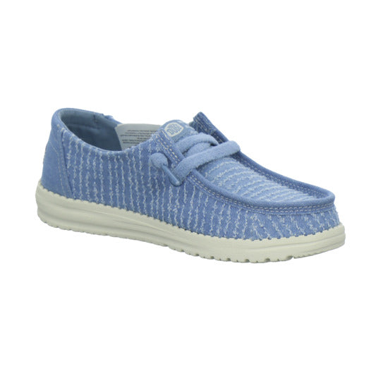Hey Dude Sneaker Damen Wendy Frayed Hellblau
