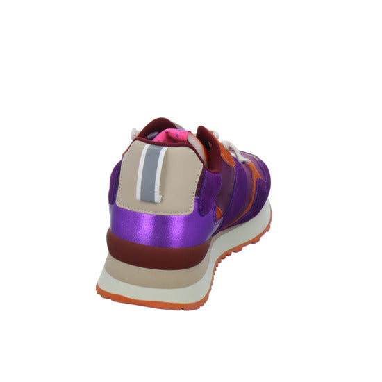 Maripe Schnürhalbschuhe Violett - 360° Ansicht