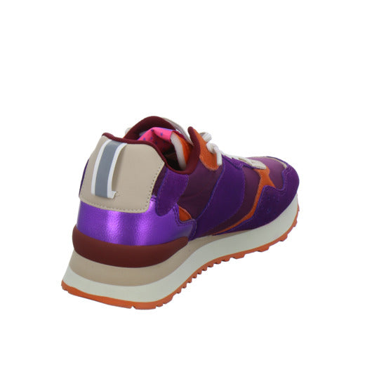 Maripe Schnürhalbschuhe Violett - 360° Ansicht