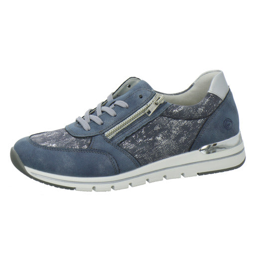 Remonte Schnürhalbschuhe Denim - 360° Ansicht