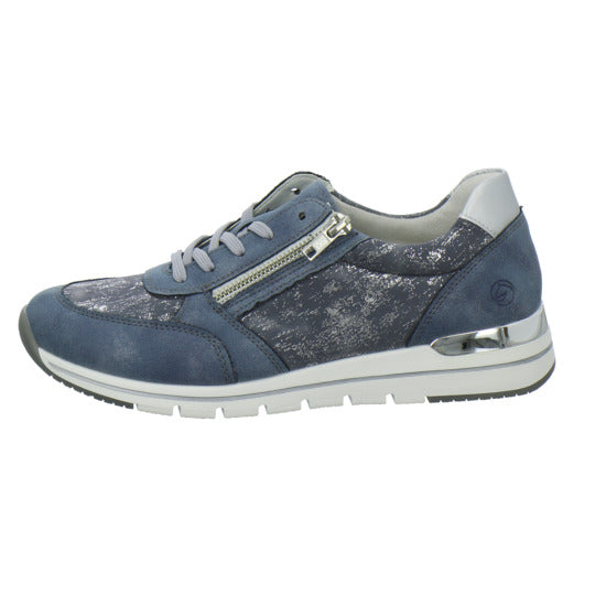 Remonte Schnürhalbschuhe Denim - 360° Ansicht