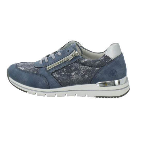 Remonte Schnürhalbschuhe Denim - 360° Ansicht