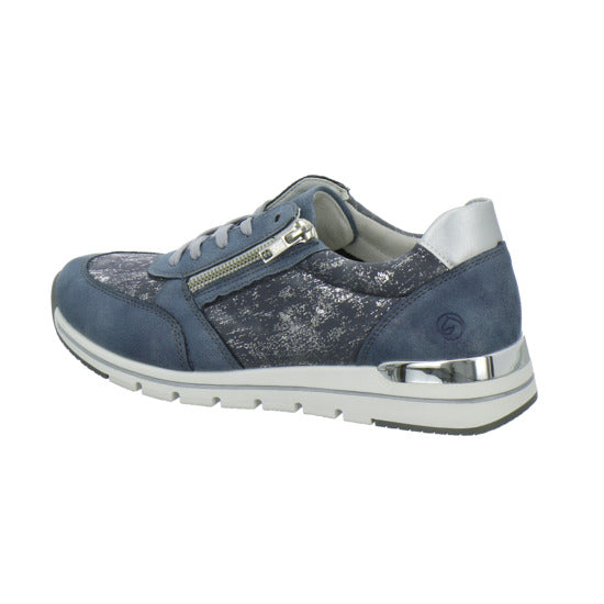 Remonte Schnürhalbschuhe Denim - 360° Ansicht