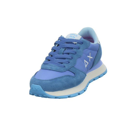 SUN68 Ally Solid Schnürhalbschuhe Denim - 360° Ansicht