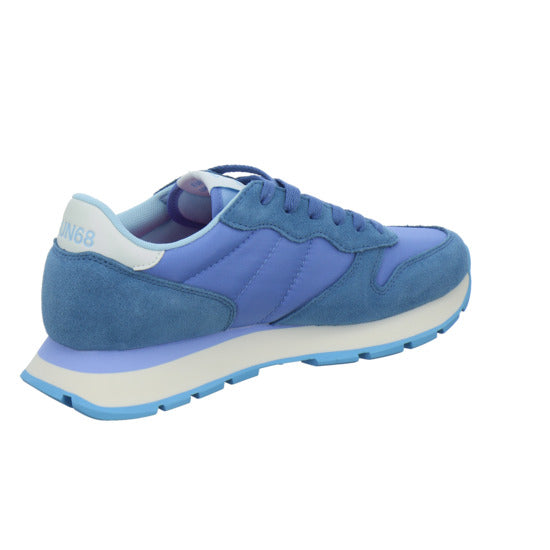 SUN68 Ally Solid Schnürhalbschuhe Denim - 360° Ansicht