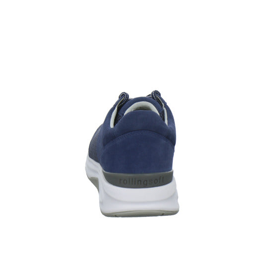 Gabor Comfort Rolling Soft Schnürhalbschuhe Denim - 360° Ansicht