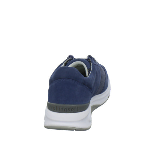 Gabor Comfort Rolling Soft Schnürhalbschuhe Denim - 360° Ansicht