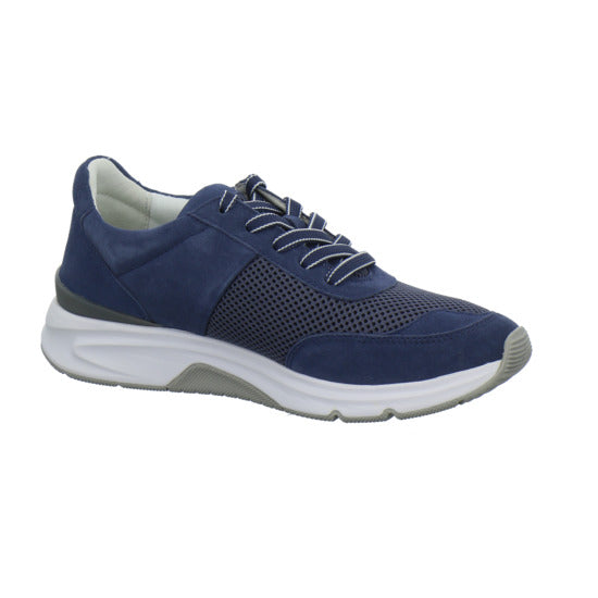 Gabor Comfort Rolling Soft Schnürhalbschuhe Denim - 360° Ansicht