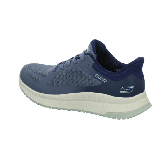 Skechers Sneaker Damen Bobs Squad Slip Ins Denim