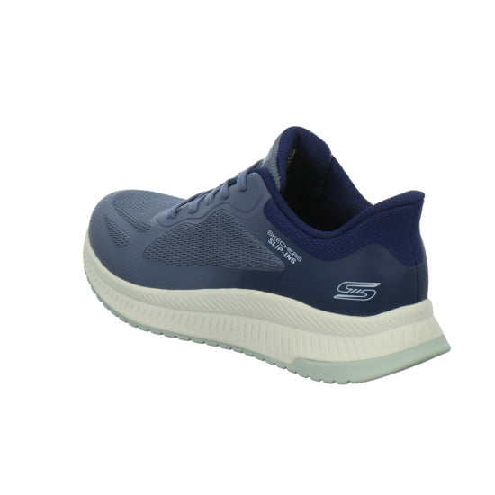 Skechers Sneaker Damen Bobs Squad Slip Ins Denim