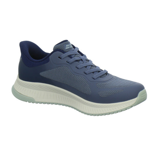 Skechers Sneaker Damen Bobs Squad Slip Ins Denim