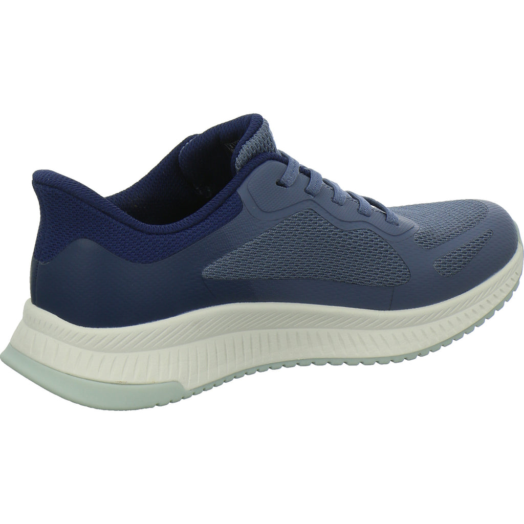 Skechers Sneaker Damen Bobs Squad Slip Ins Denim