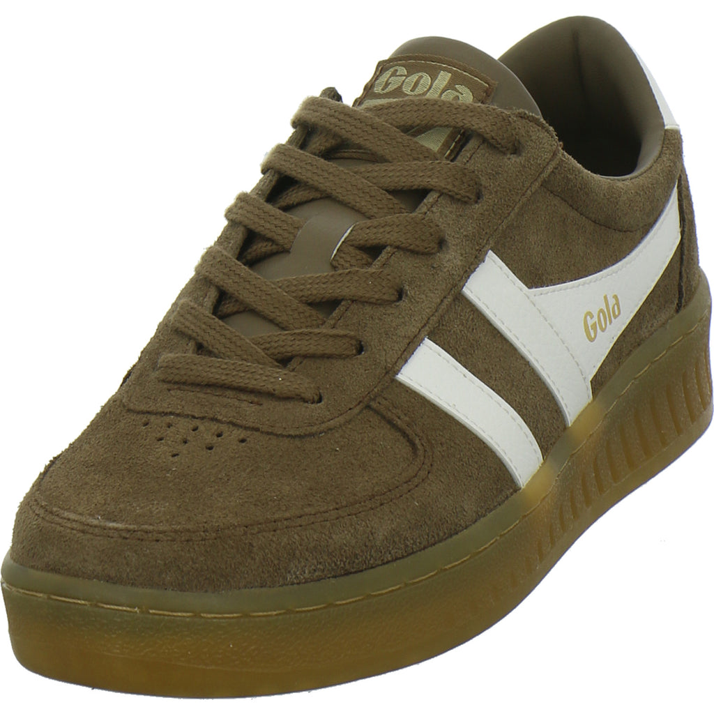 Gola Grandslam Suede Schnürhalbschuhe Dunkelbraun