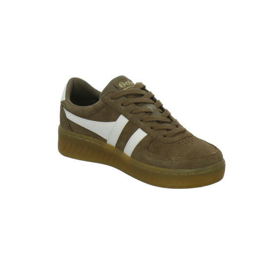 Gola Grandslam Suede Schnürhalbschuhe Dunkelbraun