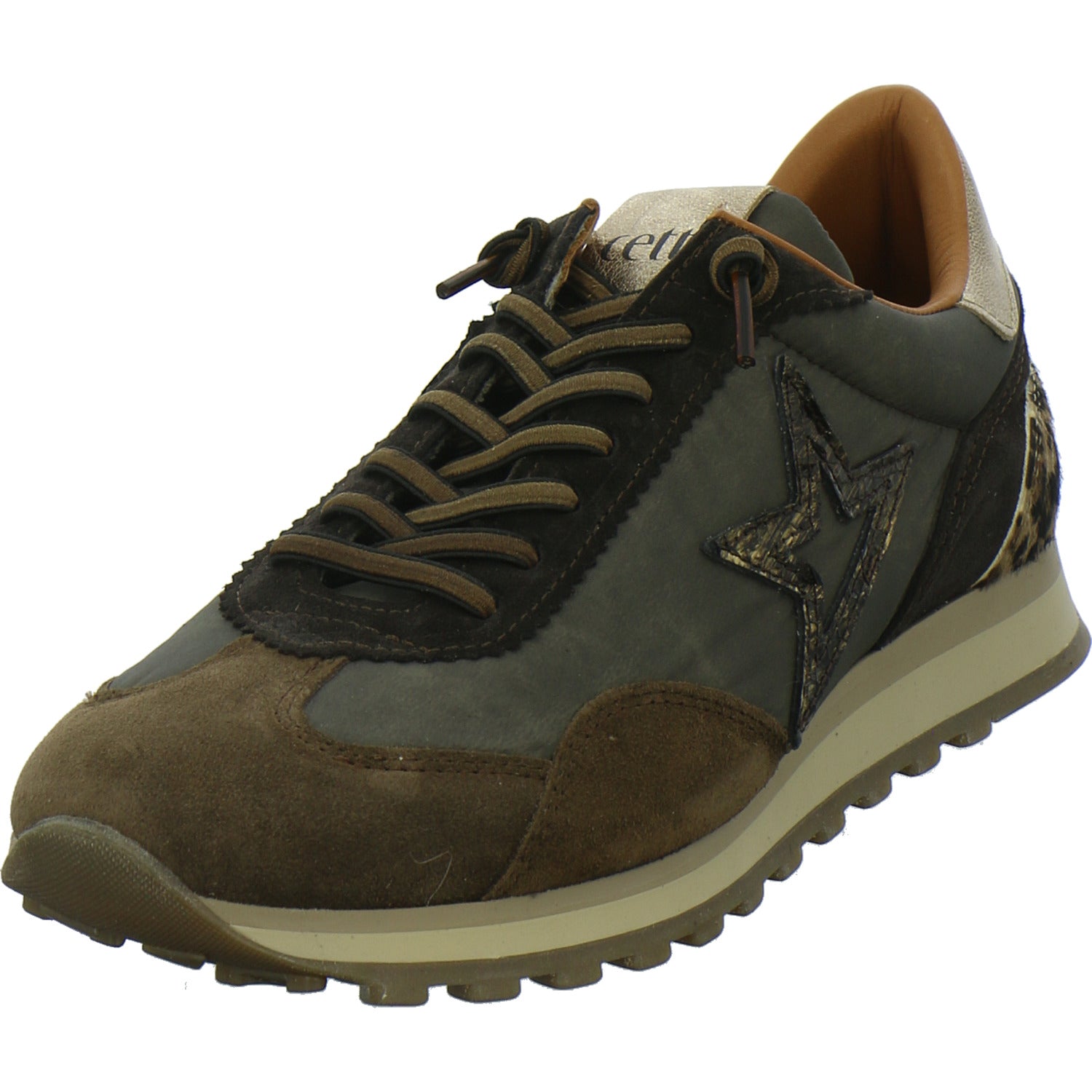 Cetti Schnürhalbschuhe Dunkelbraun