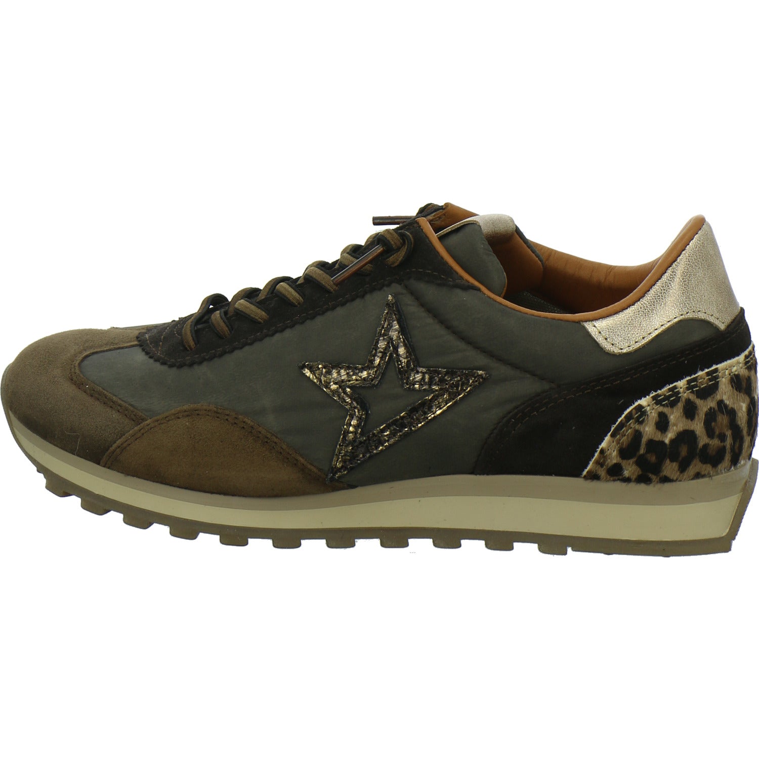 Cetti Schnürhalbschuhe Dunkelbraun
