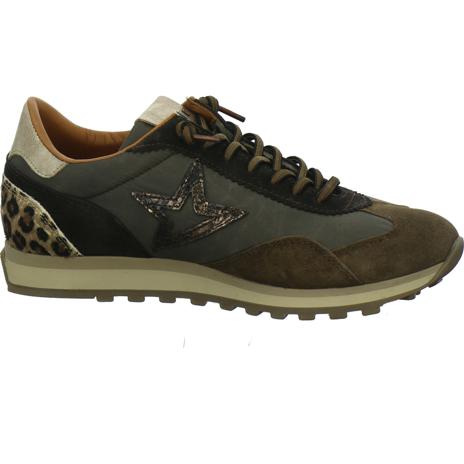 Cetti Schnürhalbschuhe Dunkelbraun