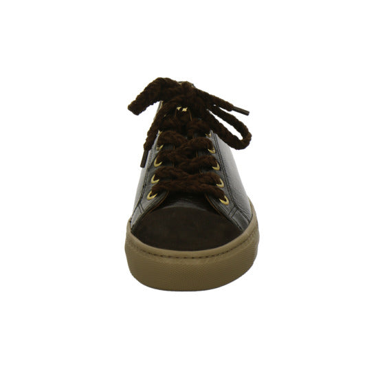Paul Green Schnürhalbschuhe Dunkelbraun