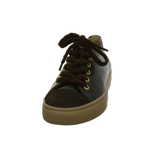 Paul Green Schnürhalbschuhe Dunkelbraun