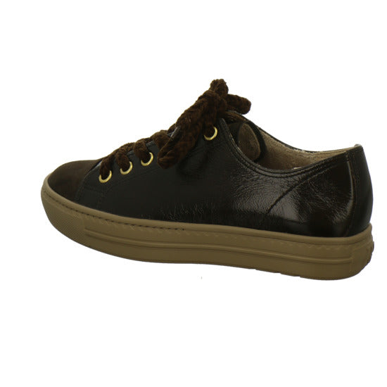 Paul Green Schnürhalbschuhe Dunkelbraun
