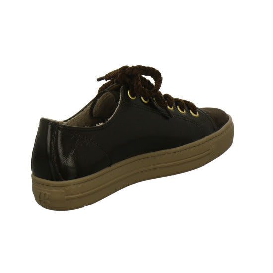 Paul Green Schnürhalbschuhe Dunkelbraun