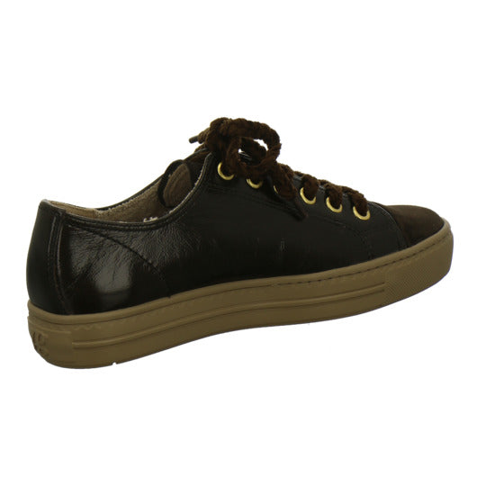 Paul Green Schnürhalbschuhe Dunkelbraun