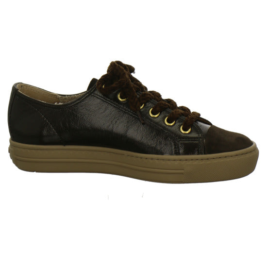 Paul Green Schnürhalbschuhe Dunkelbraun