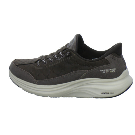 Skechers Sneaker Damen Slip Ins Dunkelbraun