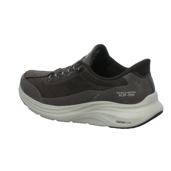 Skechers Sneaker Damen Slip Ins Dunkelbraun