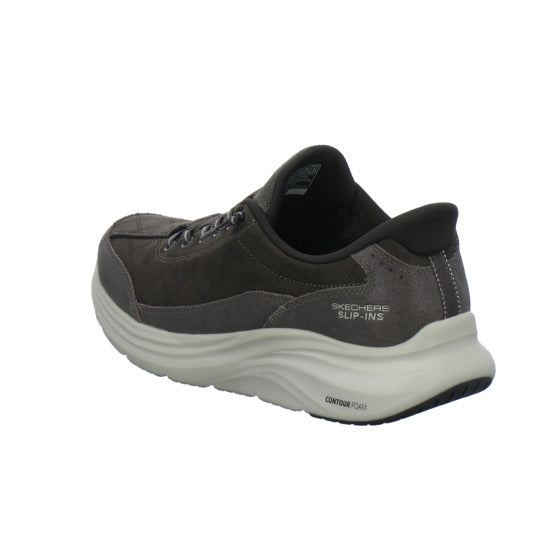 Skechers Sneaker Damen Slip Ins Dunkelbraun