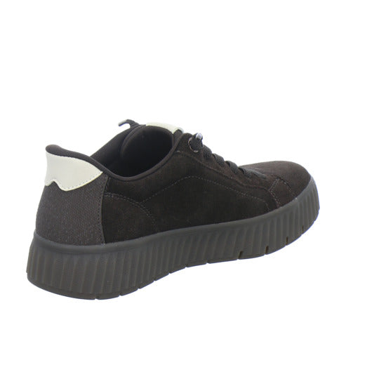 Tamaris Wide Fit Sneaker Damen Slip In Dunkelbraun