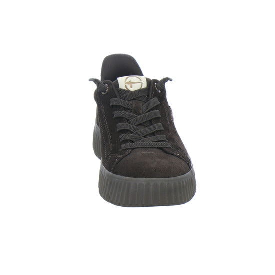 Tamaris Wide Fit Sneaker Damen Slip In Dunkelbraun