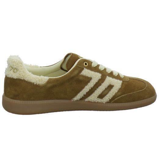 Back 70 Schnürhalbschuhe Mittelbraun - 360° Ansicht